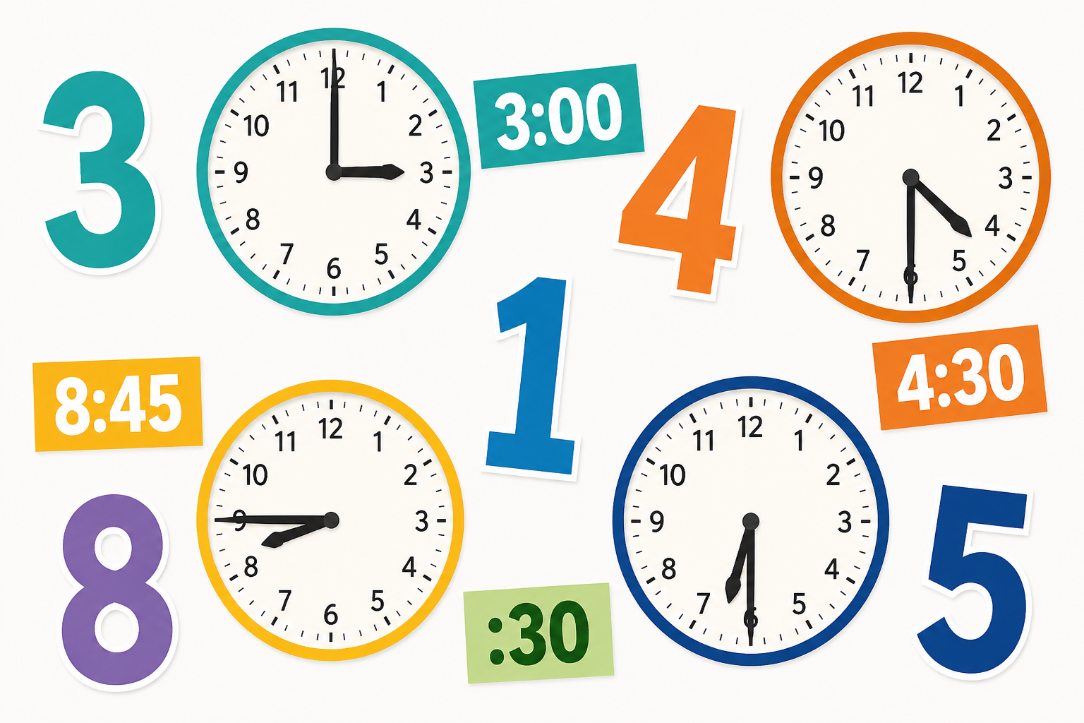 Numbers and time