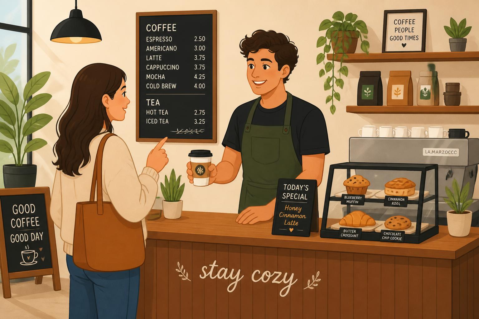Cafe ordering
